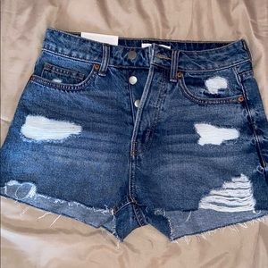 H&M high waist shorts